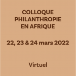 Colloque philanthropie en Afrique