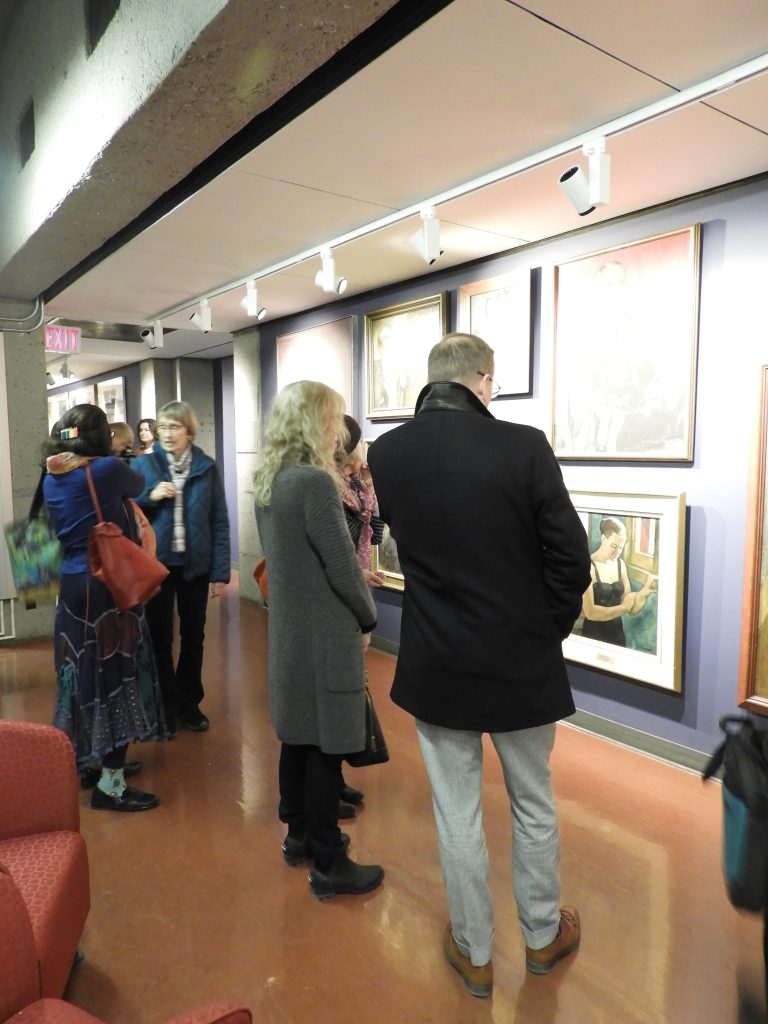Reception to celebrate the new Visible Storage Gallery in the McLennan Library at McGill University (April 2019) art collectors philanthropic partnership