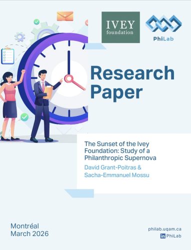 cover of research paper on the sunsetting of the Ivey Foundation